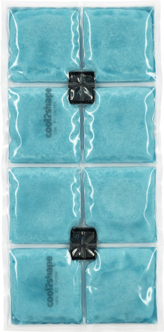 Biobased PCM Inserts Cool2Shape Waistwrap 15˚C - set of 2