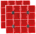 Coolpac 29˚C / 84˚F - 16 cells Red (set of 2 units)